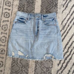 Wild Fable Denim mini skirt size 4 NWOT